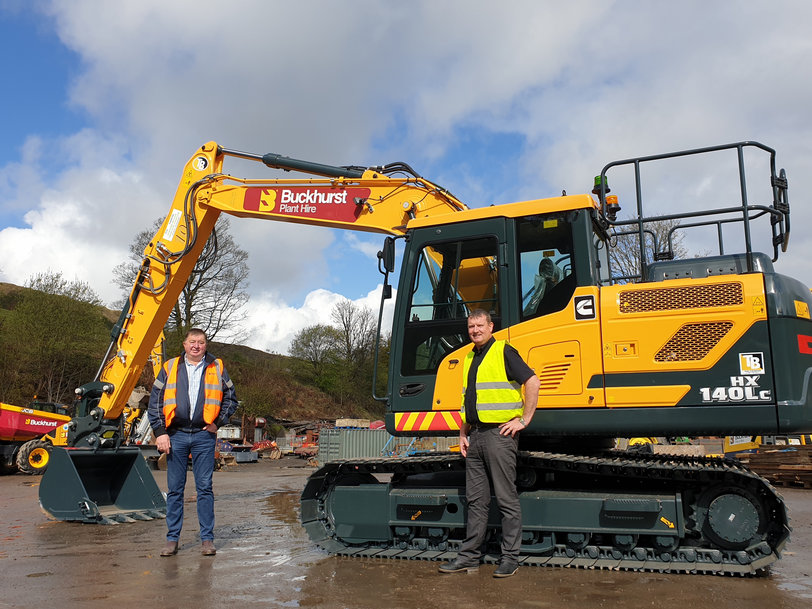 Buckhurst Plant Hire invests £2.5 million into new Hyundai Fleet with Taylor & Braithwaite
